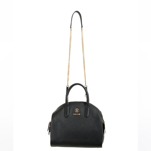 Roberto Cavalli black shoulder bag - Picture 2 of 7